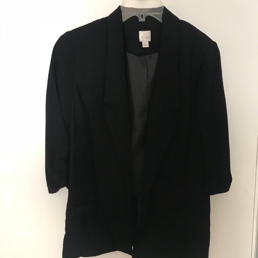 Black causal blazer!